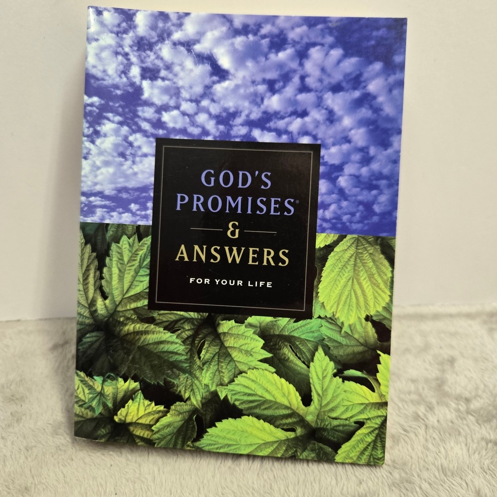 God's Promises & Answers For Your Life Thomas Nelson NKJV Paperback 1999